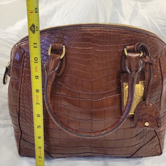 Rare Ralph Lauren brown crocodile bag MSRP $22500 - Picture 8 of 10